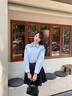 香影學(xué)院風(fēng)藏青色百褶半身裙女2025秋裝新款小個(gè)子短款高腰a字裙 藏青 S 155/60A/85-95斤 曬單實(shí)拍圖