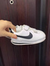 耐克（NIKE）童鞋 秋季新款時尚運動鞋嬰童學步鞋CORTEZ BASIC小童鞋休閑鞋 寶寶鞋/魔術貼易穿著/白藏青 27 10C/16cm 曬單實拍圖