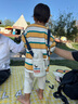 HALEIWA HAPPY MARKET兒童保溫杯寶寶吸管杯幼兒園雙蓋杯子小學(xué)生高顏值316不銹鋼水杯 沖浪狗 吸管兩用400ml 曬單實(shí)拍圖