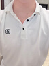 杰克·瓊斯（JACK&JONES）男裝25年涼感POLO衫男士翻領(lǐng)短袖T恤夏季潮流商務(wù)休閑高端半袖 A06本白色 常規(guī) L 曬單實(shí)拍圖