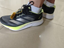 阿迪達斯 （adidas）男 跑步系列 ADIZERO BOSTON 12 M 跑步鞋 JI4477 墨水藍  41  曬單實(shí)拍圖