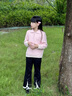 巴拉巴拉balaOne童裝兒童毛衫男童女童2025秋新款毛衣套頭針織衫可愛百搭 紅色調(diào)00466 130 曬單實(shí)拍圖