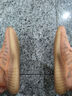 阿迪達(dá)斯yeezy350全透火山橙椰子夏日透氣男女休閑鞋GW2870  42.5 曬單實拍圖