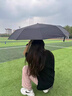 德國品質(zhì)雨傘全自動雨傘遮陽傘兩用雨傘便攜小巧輕便加大加厚加固 Ultra加強款可可黑[抗風(fēng)玻纖傘骨 曬單實拍圖
