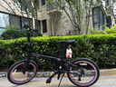 大行（DAHON）折疊自行車20英寸8級(jí)變速經(jīng)典P8單車KBC083 黑色經(jīng)典版-京倉 曬單實(shí)拍圖