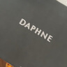 達(dá)芙妮;DAPHNE舒適低跟淺口瑪麗珍女單鞋春夏新款氣質(zhì)方頭時(shí)尚飾扣小香風(fēng)單鞋女 酒紅色 39 曬單實(shí)拍圖