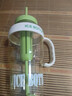 【京東物流】水杯冰霸吸管杯高顏值學(xué)生茶水分離大容量杯子 肚肚杯1個(gè)-淺綠色 曬單實(shí)拍圖