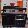 熊貓（panda）T-39 數(shù)顯式收音機全波段老人專用臺式插卡U盤播放器充電半導體 黑色 曬單實拍圖