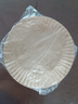 JIDAO COOK空氣炸鍋專用紙硅油紙盤紙托圓形吸油紙食物墊紙烤一次性家用 50片【復古原木】 曬單實拍圖