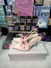 CHARLES&KEITH緞面蝴蝶結(jié)尖頭高跟涼鞋女七夕禮物CK1-60361556 Light Pink淺粉色 38 曬單實(shí)拍圖
