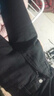 趣米樂(lè )黑色不貼腿微喇牛仔褲女夏季新款高腰顯瘦小個(gè)子寬松闊腿直筒長(cháng)褲 黑色 XL 【建議120-140斤】 曬單實(shí)拍圖