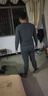 七匹狼秋衣秋褲男士100%純棉新疆棉毛衫打底保暖內衣套裝男線(xiàn)衣線(xiàn)褲冬季 100%純棉抗菌圓領(lǐng)秋衣套裝-深灰 XL -175（建議體重130-150斤） 曬單實(shí)拍圖