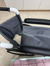 魚躍(yuwell)輪椅車H051折疊老人輕便旅行手推車鋼管免充氣胎代步車 曬單實拍圖