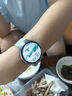 HUAWEI WATCH 5 42mm基礎(chǔ)款不銹鋼表殼金星白素皮復(fù)合表帶watch5首創(chuàng)X-TAP智感窗鴻蒙腕上小藝eSIM通信 曬單實(shí)拍圖