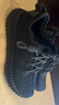 阿迪達(dá)斯Yeezy350黑武士夏日透氣椰子青少年學(xué)生鞋休閑鞋 36 曬單實(shí)拍圖