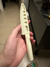 張小泉本臻家用不銹鋼抗菌戶(hù)外便攜帶鞘削皮刀水果刀（氧氣白）D100561 曬單實(shí)拍圖
