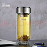 希諾抗菌玻璃杯男高檔泡茶杯子七夕情人節教師節禮物XN-1927本色410mL 曬單實(shí)拍圖