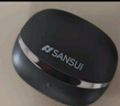 山水（SANSUI）W105【國(guó)家補(bǔ)貼丨科大訊飛翻譯支持】藍(lán)牙耳機(jī)骨傳導(dǎo)概念耳夾式 無線跑步運(yùn)動(dòng)通話降噪榜前十 黑 曬單實(shí)拍圖