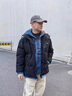 班豹賓假兩件棉服男裝外套新款秋冬季連帽羽面包絨服棉衣男士保暖棉襖 黑色 XL （115-140斤優(yōu)先發(fā)貨） 曬單實拍圖