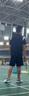 YONEX尤尼克斯羽毛球鞋yy入門(mén)級(jí)訓(xùn)練減震動(dòng)力墊男女SHB101CR白/藍(lán) 43碼 曬單實(shí)拍圖