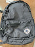 匡威（Converse）官方 Straight Edge男女休閑簡約雙肩包書包10021138 10021138-A01/黑色 OSFA 曬單實(shí)拍圖