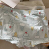 尼多熊兒童內(nèi)褲女寶寶四角棉褲中大童女孩平角短褲不夾PP發(fā)育內(nèi)褲 S碼 曬單實(shí)拍圖