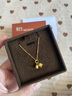 金至尊（3DG Jewellery） 黃金吊墜鈴蘭花999足金鏈墜不含項(xiàng)鏈生日禮物計(jì)價(jià) 金重1.85克（配珠寶禮盒） 曬單實(shí)拍圖