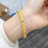 周大生足銀手鐲花絲琺瑯手鐲新中式國(guó)風(fēng)送女友老婆媽媽生日七夕禮物 58圈口 花絲琺瑯手鐲 約15g 曬單實(shí)拍圖