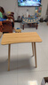 本木自在（BENMUZIZAI）本木自在簡(jiǎn)易桌子女生臥室電腦桌學(xué)生學(xué)習書(shū)桌寫(xiě)字臺出租屋用工作 70*40cm北歐楓木色 曬單實(shí)拍圖