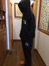 何佳功嘉豪同款衛衣 艾倫沃克男AlanWalker嘉豪同款學(xué)生少年秋款衛衣套 嘉豪同款A【套裝+帽子+口罩】 L 【春秋款】體重115斤左右 曬單實(shí)拍圖