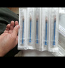 銘安康一次性使用無菌注射器帶針針管針筒1mL 直口0.45*16RWLB*50支 曬單實(shí)拍圖