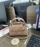 CHARLES&KEITH鱷魚紋凱莉包手提斜挎婚包包女包生日禮物CK2-50270880-1 Black黑色 S 曬單實拍圖