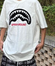 SPRAYGROUND2026夏季鯊魚嘴印花短袖T恤男女美式寬松半袖潮牌上衣 白色 S 曬單實拍圖