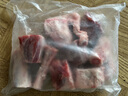 原切新鮮羊腱子羊小腿帶骨羊肉切塊羊小腿清真乳羔羊 乳羔羊腿切塊2斤 曬單實拍圖