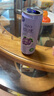 世喜保溫杯嬰幼兒小月齡寶寶便攜恒溫飲水學飲杯316L不銹鋼吸管水杯 保溫杯+摩卡棕杯套+吸管嘴3.0 曬單實拍圖