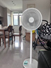 美的（Midea）電風(fēng)扇 家用七葉立式落地扇宿舍臥室輕音節(jié)能搖頭桌面小風(fēng)扇大風(fēng)力空氣循環(huán)風(fēng)扇 SAF30AC  曬單實(shí)拍圖