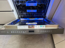 西門子新品18套大容量嵌入式家用全自動洗碗機晶蕾烘干 智感探測微米蒸汽洗 240小時儲存 SJ45ZC24MC 曬單實拍圖