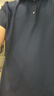 羅蒙（ROMON）POLO領(lǐng)短袖T恤衫男商務(wù)休閑動(dòng)感珠地防曬冰感無(wú)痕吸濕上衣 青 2XL 曬單實(shí)拍圖