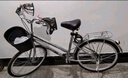 飛鴿（FLYING PIGEON）自行車成人通勤車自行車學生單車成人自行車通勤自行車城市公路車 標配銀|單速+雙碟剎+充氣胎+禮包 26寸|身高160-185cm 曬單實拍圖