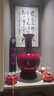 收藏天下景德鎮(zhèn)陶瓷器新中式紅色花瓶辦公室客廳酒柜玄關(guān)博古架擺件賞瓶 中國紅單瓶+底座39cm 曬單實拍圖