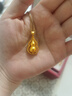六福珠寶 福滿(mǎn)傳家足金葫蘆黃金吊墜掛墜不含項鏈 計價(jià) 約5.73克 曬單實(shí)拍圖