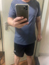 安踏（ANTA）運動(dòng)套裝男女情侶秋季透氣休閑短袖短褲兩件套寬松男士健身籃球褲 -5男裝灰【男女同款】 L/175 適合120-140斤 曬單實(shí)拍圖