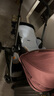 elittile逸樂途嬰兒推車雙向輕便高景觀可坐可躺寶寶車EMU歐版俏麗粉全篷 曬單實拍圖