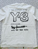 Y-3【 新品上新】男裝T恤男短袖圓領(lǐng)印花t恤新款53-KB2607 白色 L 185 185/104A 曬單實(shí)拍圖