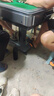 雀滿樓【低音殺菌除濕不卡牌】麻將機全自動麻將桌折疊餐桌兩用家用一體 【JD倉】低音降噪槍灰色帶蓋板 高配版 麻將牌大小請詳詢客服 曬單實拍圖