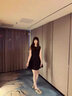 讓霧黑色連衣裙裙子女夏季2025新款氣質(zhì)高級感正式場(chǎng)合顯瘦法式無(wú)袖 黑色背心裙 M 建議80-105斤 曬單實(shí)拍圖