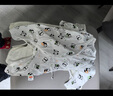 貝瑞加（Babyprints）嬰兒蝴蝶衣2件裝男女寶寶長(cháng)袖連體衣純棉爬服柔軟哈衣 綠熊貓66 曬單實(shí)拍圖