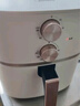 美的（Midea）空氣炸鍋 家用免翻面 全自動炸鍋大容量炸藍蒸汽嫩炸 無需翻面空氣炸烤一體機炸鍋自制小米鍋巴 【金榜】控時控溫免翻面 5.3L KZE505P6 曬單實拍圖