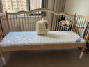 哈妙Hammyo拼接床嬰兒實(shí)木加寬床邊兒童床櫸木嬰兒床寶寶護(hù)欄升降 云端+6厘米空氣纖維床墊+床圍 200x70cm 曬單實(shí)拍圖