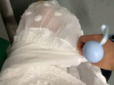 妖精的口袋【嘻嘻不嘻嘻】波嬉風(fēng)白色連衣裙女25年夏季新款t恤半身裙套裝裙 蕾絲米色（帽子） 均碼M M 曬單實(shí)拍圖